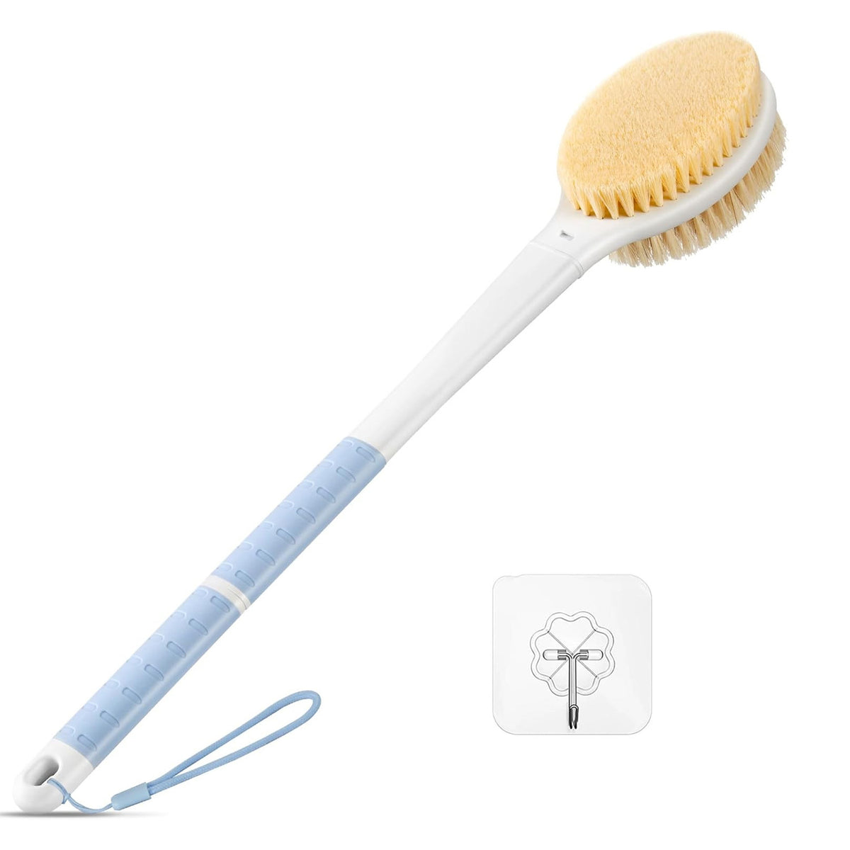 Double-sided body bath brush
