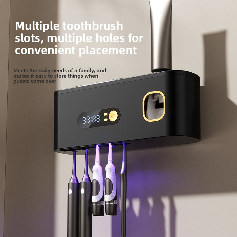 Smart UV Toothbrush Sterilizer with Digital Display