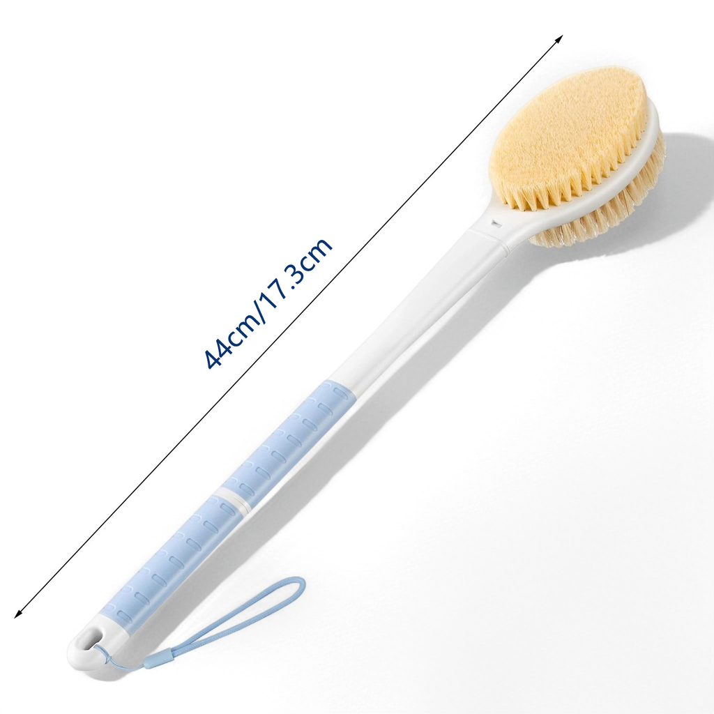 Double-sided body bath brush