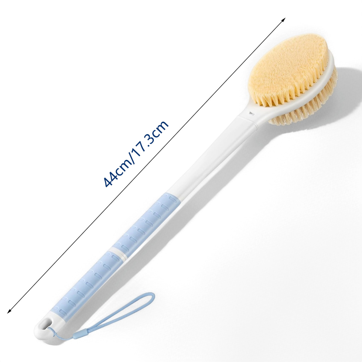 Double-sided body bath brush